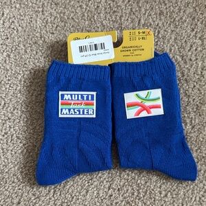 Blue Q Multi-Task Master Socks - Vibrant Blue